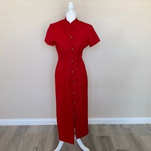 American Design 90s Vintage Red Dress